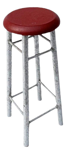 Silla De Barra De Madera Para Casa De Muñecas, Modelo