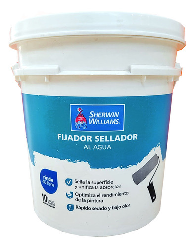 Sellador Fijador Probase Al Agua X 10lts Sherwin Williams - Prestigio