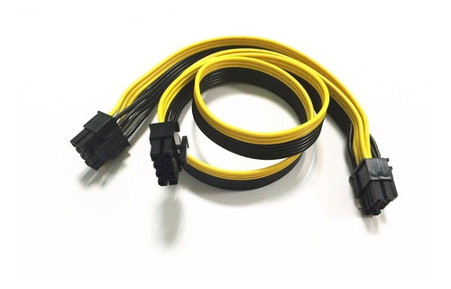 Extension Cable 18awg 8 Pin Vga Psu A Dual 6+2 Pin Pcie 70cm