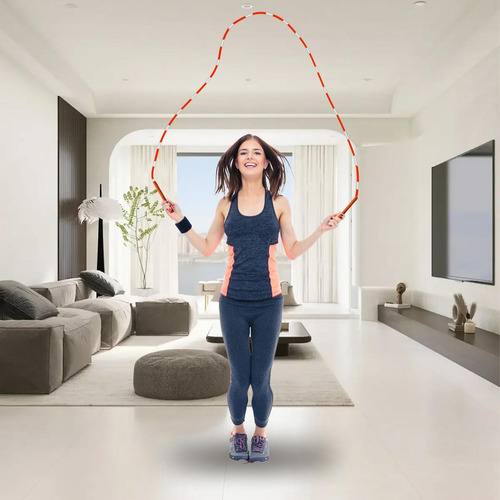 Cuerda De Saltar Con Cuentas Cuerda De Saltar Ajustable Con