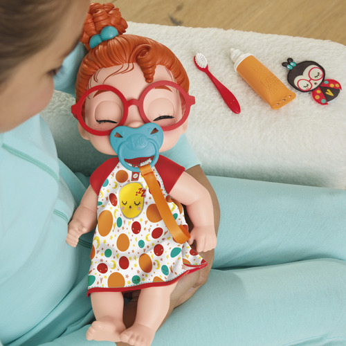 Baby Alive - Dottie Doodle Felices Sueños - Pelo Rojo