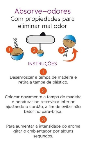Imagem 4 de 4 de Aromatizante Ona Azahar 6ml Perfume P/ Carro Casa O + Top
