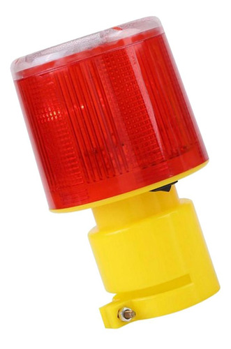 2 Solar Led Rodada Luz De Advertência De Cuidado Lâmpada B