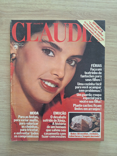Revista Claudia 1979 Moda Janete Clair Lídia Brondi (Usado)