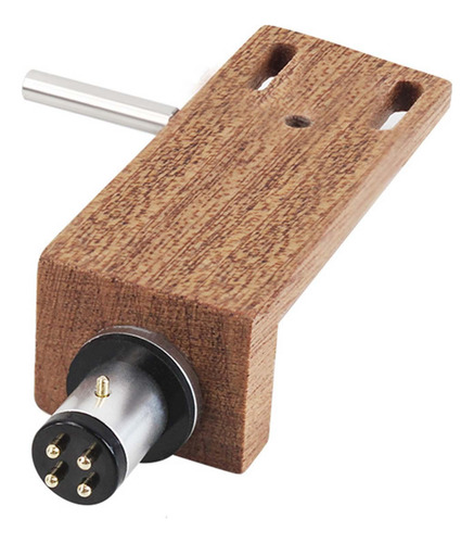 Tocadiscos Headshell Accesorio De Madera Phono Lp Audio