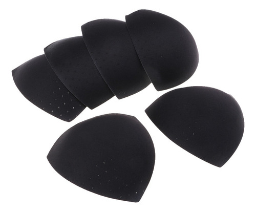 6 Pares De Cojín De Pecho Protector Almohadillas Triángulo