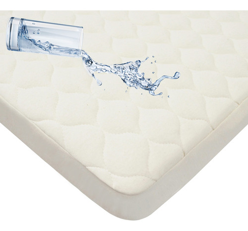 Funda De Colchón Acolchada Impermeable Tamaño N Play Playard