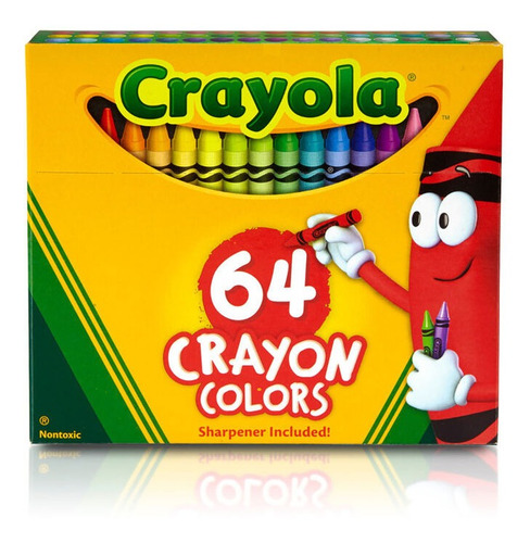 Imagen 1 de 2 de Crayola: Caja X 64 Crayolas