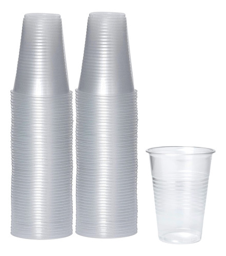 Pami Vasos De Plastico Transparente De 7 Onzas [paquete De 1