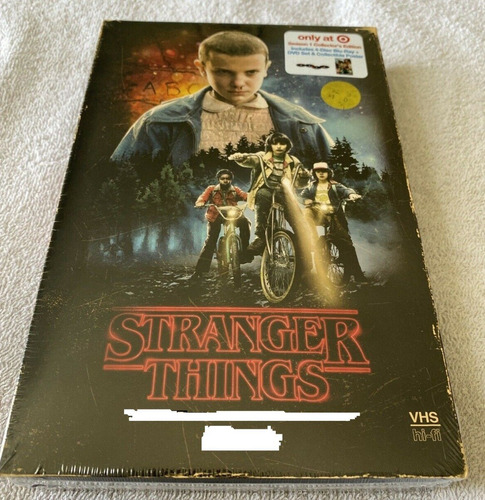 Stranger Things: Season One Target Exclusive Blu Ray + Dvd