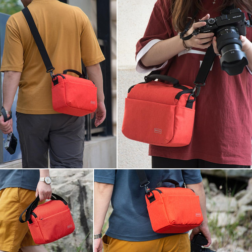 Dulepro Bolsa De Camara Impermeable Dslr Bolsa De Insercion