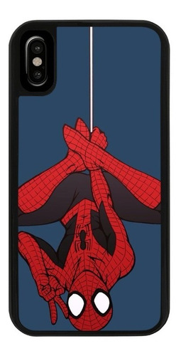 Funda Uso Rudo Tpu Para iPhone Spiderman Hombre Araña 12