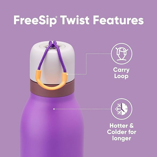 Botella Termica Owala Freesip 24 Oz Color Morado Violeta