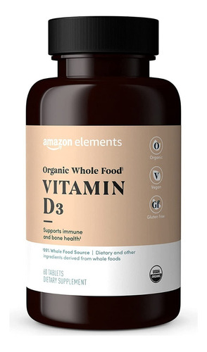 Vitamina D3 60tabs Amazon Eleme - - Unidad A $2940