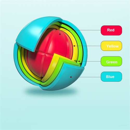 E Wisdom Ball 3d Puzzle Assembly Children Educational T 7001
