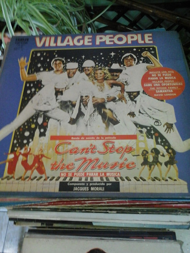 * Vinilo 3307 - No Se Puede Parar La Musica - Village People