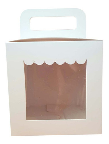 Caja Para Huevo De Pascua N 8 Al 10 - Blanca X25 U