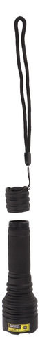 Linterna Uv De 365 Nm Led De Detección Portátil Negra Óptica