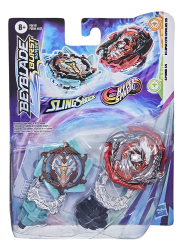 Paquete De Colección Dual Beyblade Burst Surge De Spinning T