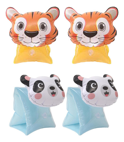 Brazo Flotante Inflable, 1 Par De Mangas Flotantes Para