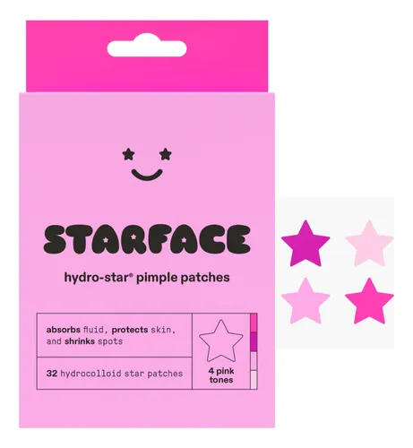 Starface Hydrostar Estrellas Pimple Patches Para Acné 32und