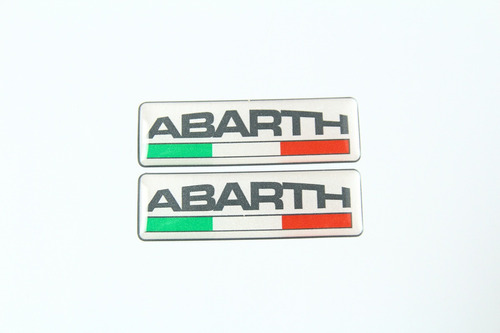 Emblema Adesivo Resinado Fiat Abarth Esseesse Coluna Rs10