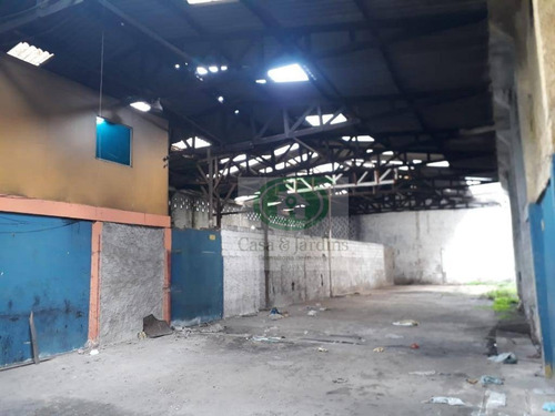 Imagem 12 de 20 de Galpão Para Alugar Por R$ 8.000,00/mês - Macuco - Santos/sp - Ga0044