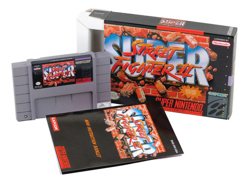 Super Street Fighter Ii 2 Super Nintendo Snes Completo