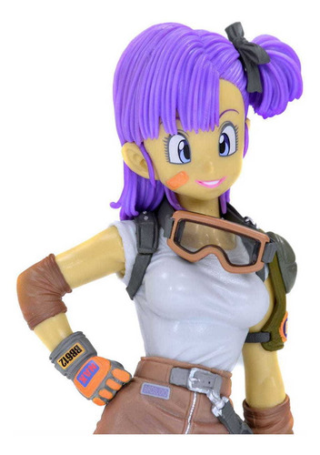 Imagen 2 de 6 de Bulma Militar - Dragon Ball - 20 Cm