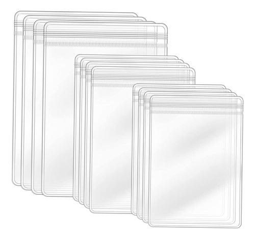 Bolsas De Plástico Transparente Con Cremallera Que Se Puede