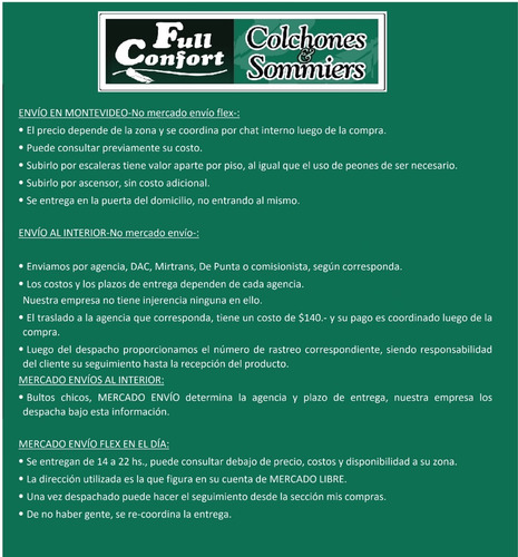 Imagen 8 de 9 de Sommier Cama Baúl 2 Plazas + Colchón Resortes Pocket 120 Kg