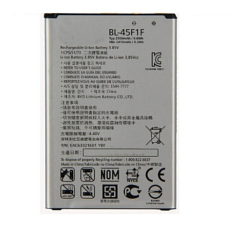 Batería Pila LG Bl-45f1f K4 K8 K10 Aristo Tienda 