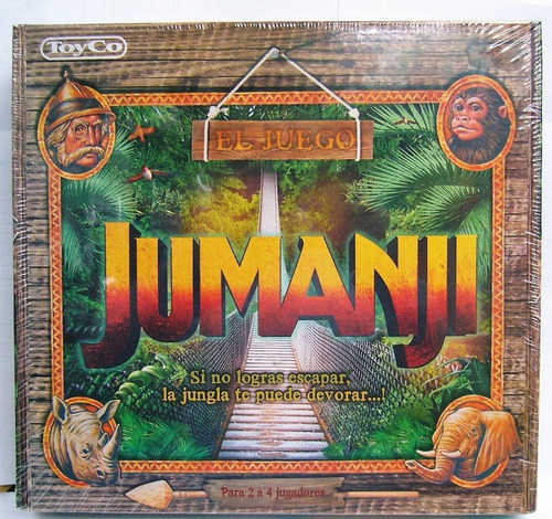 Jumanji Gran Juego De Mesa De Pelicula!! Original Toyco