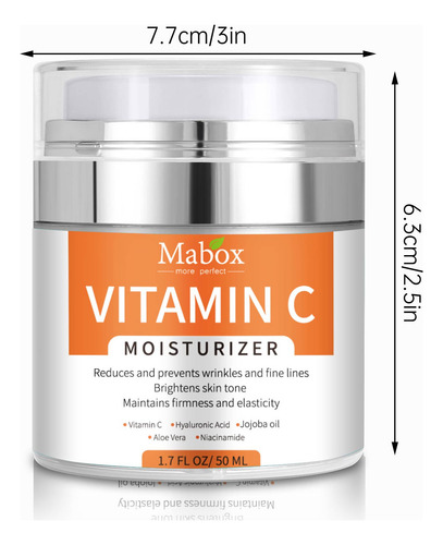 Crema C Cream Hidratante Facial Día Noche I Crema Antiedad N