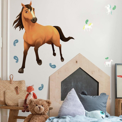 Vinilo Decorativo Pared [7sxn278s] Caballo Gigante