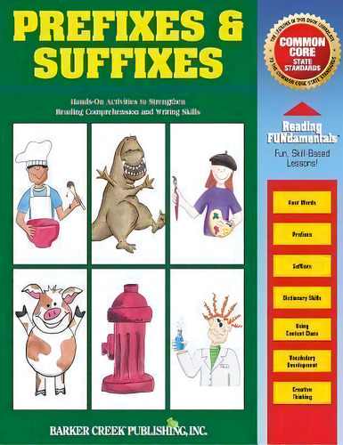 Reading Fundamentals - Prefixes & Suffixes, De Carolyn Hurst. Editorial Barker Creek Publishing, Tapa Blanda En Inglés