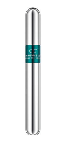 X Qic Mascara 4d Impermeable Delgado Espeso Maquillaje Dos B