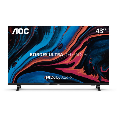 Televisor Aoc Smart Tv 43'' Led Full Hd Hdr10 Dolby Audio