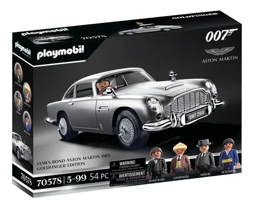 comprar Figuras Para Armar Playmobil James Bond Aston Martin 54pc