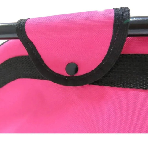 Imagem 5 de 7 de Cadeirinha Cachorro Bike Dog Full Cestinha Rosa Al167ro