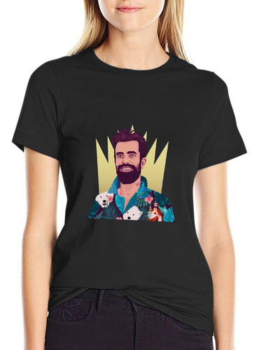 Playera De George Survivor Para Mujer Top De Verano Camis