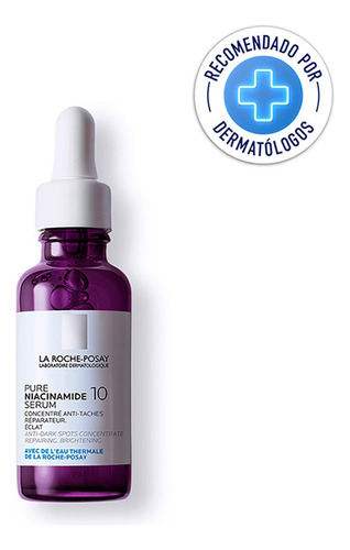 La Roche Posay Pure Niacinamide 10 Serum Facial Anti manchas Despigmentante con Niacinamida para todo tipo de piel incluso piel sensible 30 ml