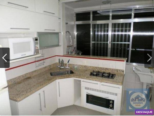 Imagem 18 de 20 de Apartamento Com 1 Dormitório À Venda, 50 M² Por R$ 280.000,00 - Ponta Da Praia - Santos/sp - Ap4117