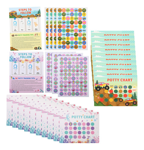 Yc 1set Pegatinas De Coche Con Recompensas Para Aprender