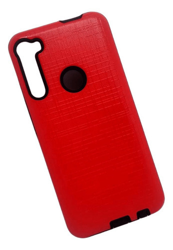 Funda reforzada para Motorola One Fusion Plus Premium, color rojo