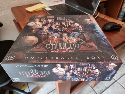 Death May Die Unspeakable Box Kickstarter