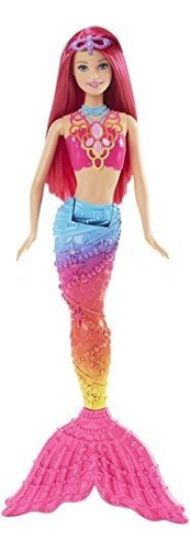 Muñeca Barbie Sirena, Moda Arcoíris