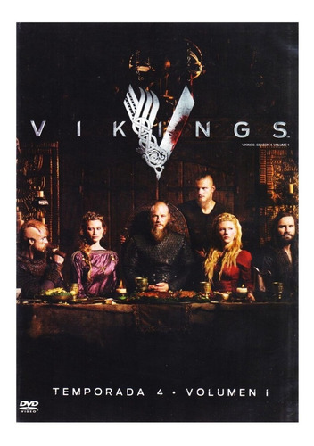 Vikingos Vikings Cuarta Temporada 4 Cuatro Volumen 1 Uno Dvd