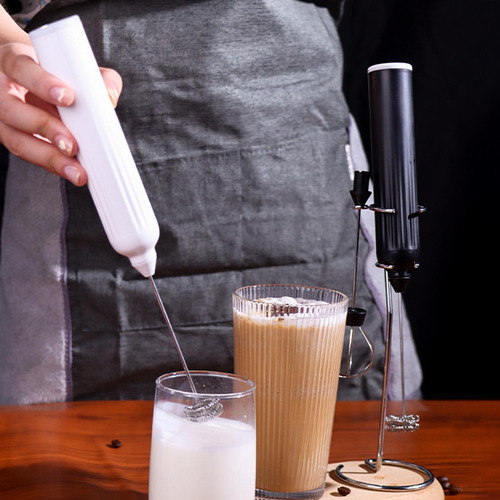 Batidor De Huevos De Mano Espumador De Leche Eléctrico Para