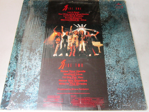 Bon Jovi - Slippery When Wet Lp